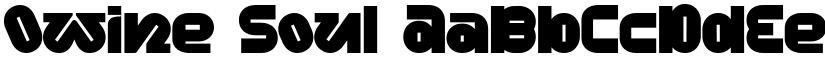 Owine Soul font