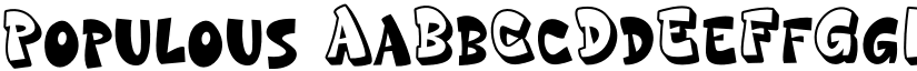 Populous font