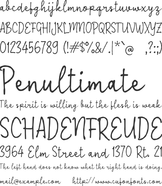 Varkipova Young font preview