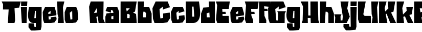 Tigelo font