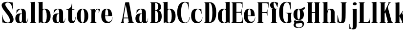 Salbatore font