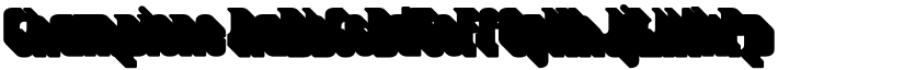 Champione font