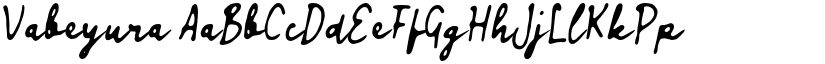 Vabeyura font