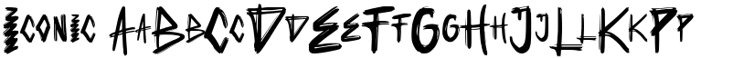 Iconic font