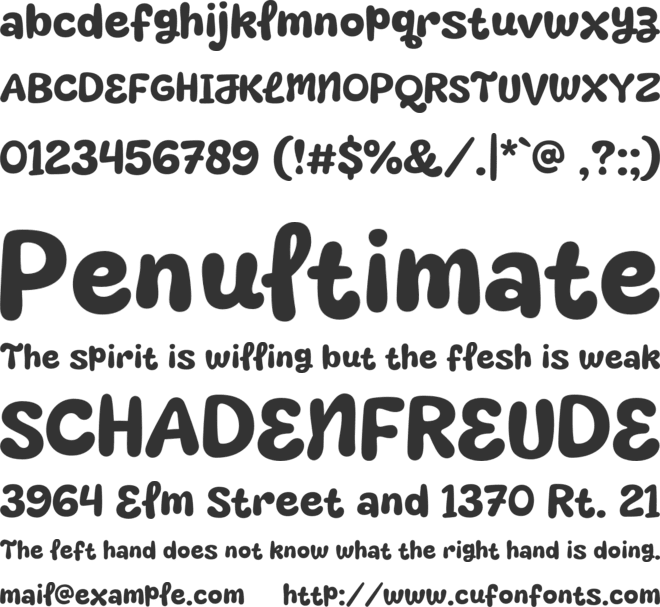 Sophia Melanie font preview