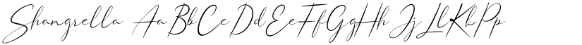 Shangrella font