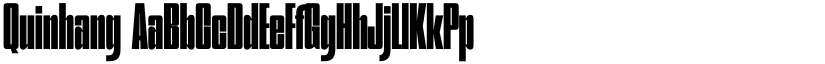Quinhang font