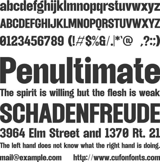 Qilandia font preview