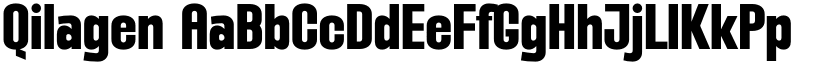 Qilagen font