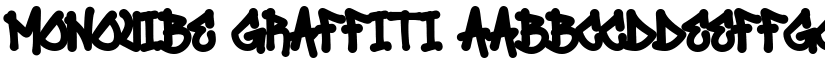Monovibe Graffiti font
