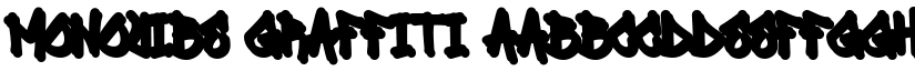 Monovibe Graffiti font
