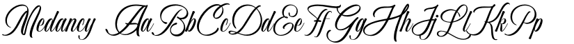 Medancy font