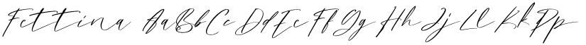 Fettina font