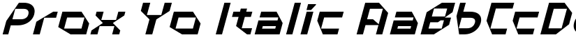 ProxYo font download