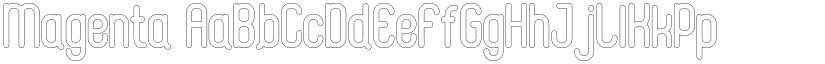 Magenta font
