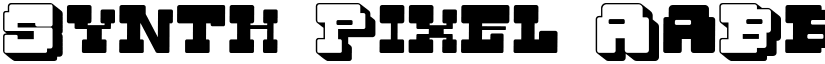 Synth Pixel font