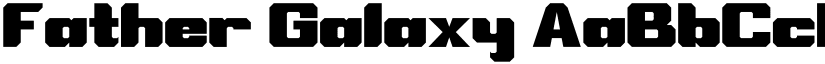 Father Galaxy font