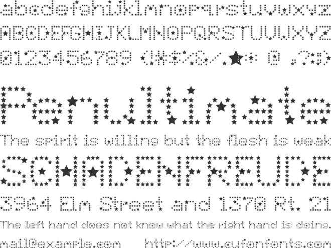 Divo font preview