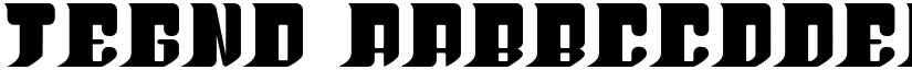 Tegno font