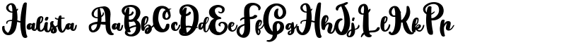 Halista font