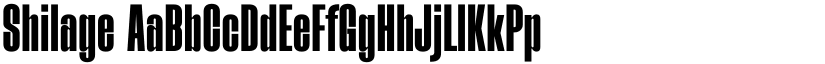 Shilage font