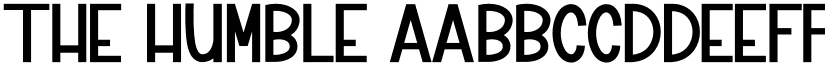 The Humble font