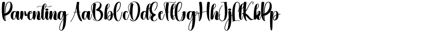 Parenting font