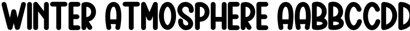WInter Atmosphere font