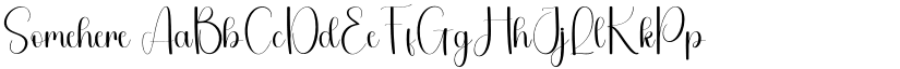 Somehere font download