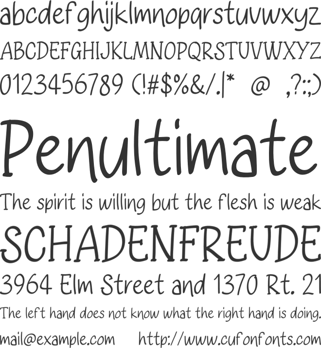 Chocolate Burn font preview