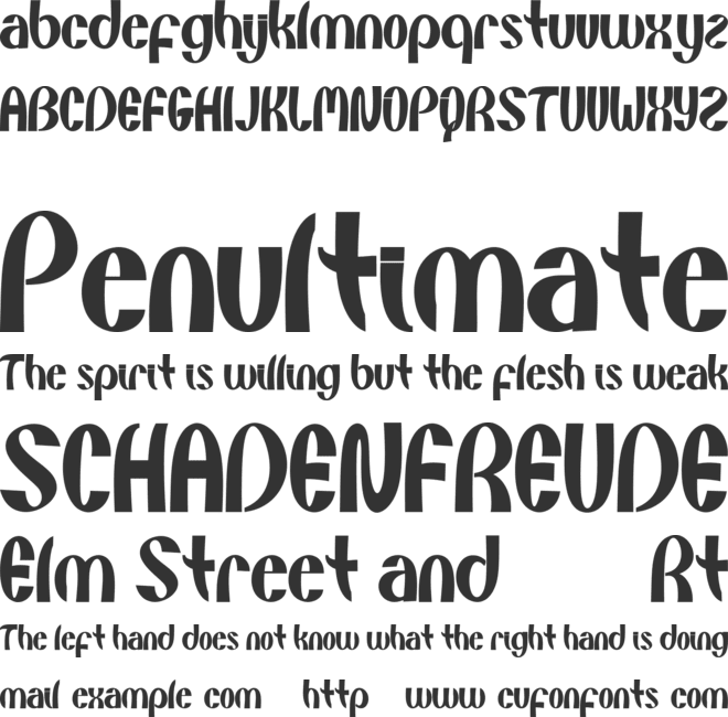 Patriotic History Monogram font preview