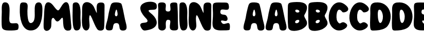 LUMINA SHINE font