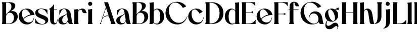 Bestari font