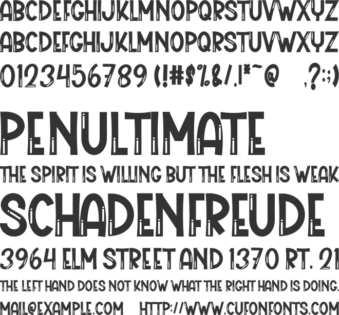 Holiday Valentine font preview