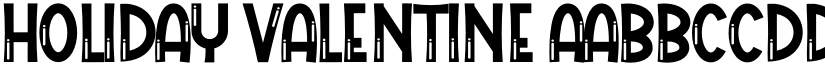 Holiday Valentine font