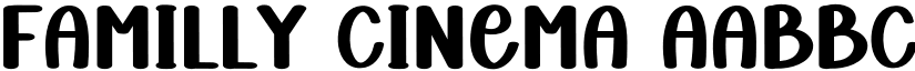 Familly Cinema font
