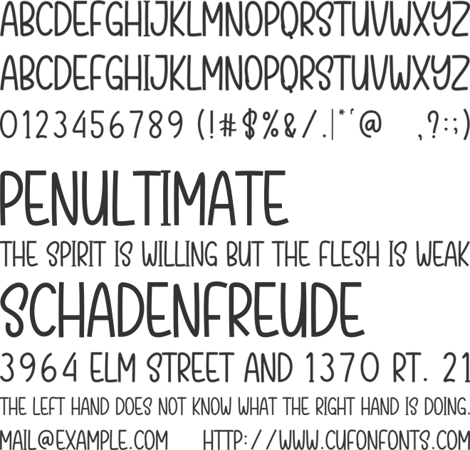 Christmas Building font preview