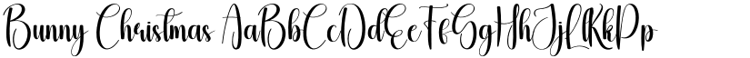 Bunny Christmas font
