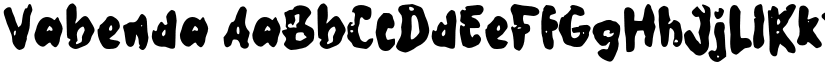Vabenda font