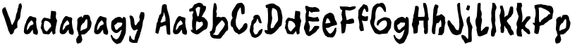 Vadapagy font download