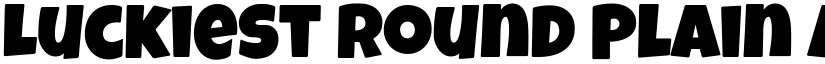 Luckiest Round font download