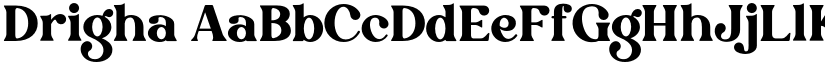 Drigha font download