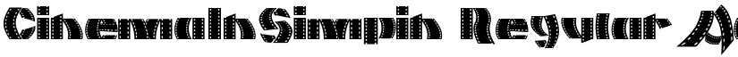 CinemaInSimpin font download