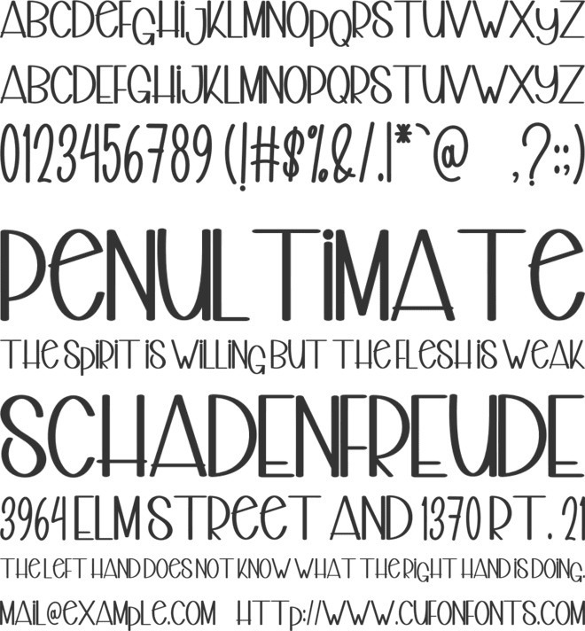 Golden Moment font preview