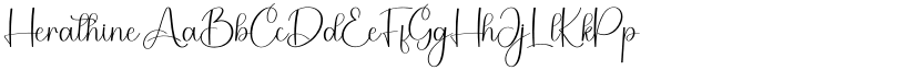 Herathine font