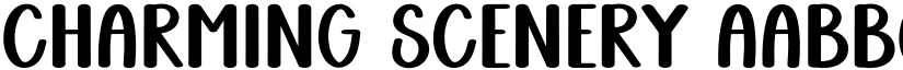 Charming Scenery font