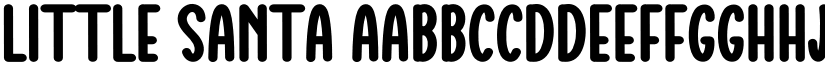 Little Santa font