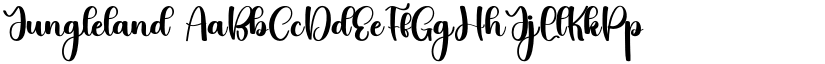 Jungleland font
