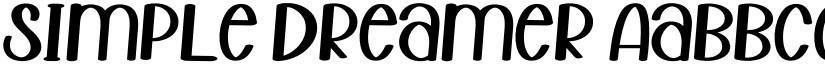 Simple Dreamer font download