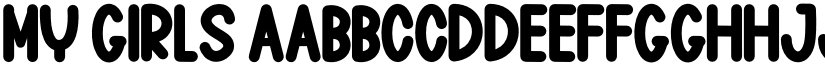 My Girls font